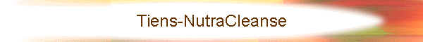 Tiens-NutraCleanse